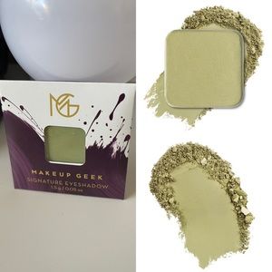3/$15 Makeup Geek Matte Eyeshadow Single Pan Mint To Be Cruelty Free